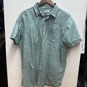 Jack & Jones Casual Light Green Button Down Shirt